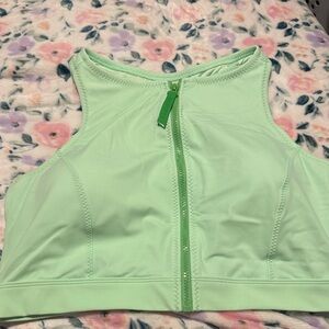 Fabletics Mint Green Swim Top
